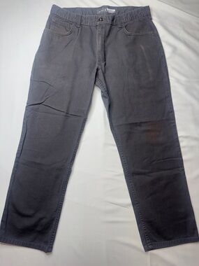 Carhartt Rugged Flex Relaxed Fit 5-Pocket Work Pants Gray Size 36x30